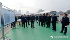 <b>運(yùn)城市委書記劉志宏帶領(lǐng)市四大班子領(lǐng)導(dǎo)觀摩公司重點城建項目</b>