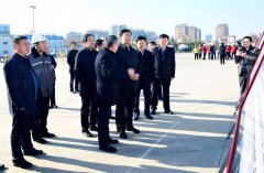 <b>運(yùn)城市委書記丁小強(qiáng)調(diào)研運(yùn)城建工機(jī)場項目</b>